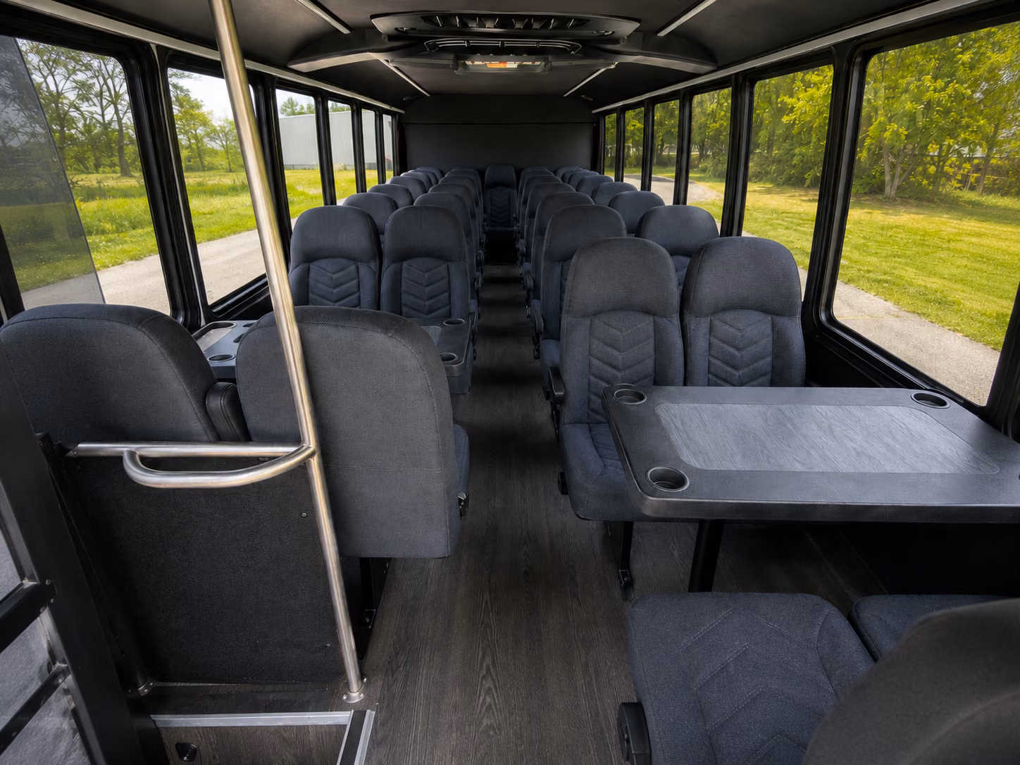 cherry hill 15 passenger minibus interior