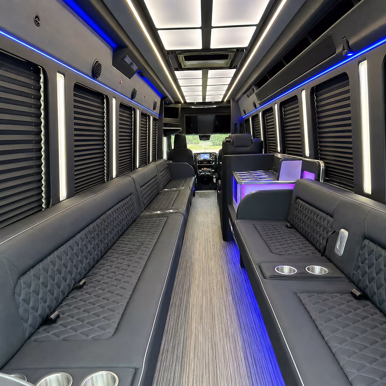 cherry hill party bus rentals inside
