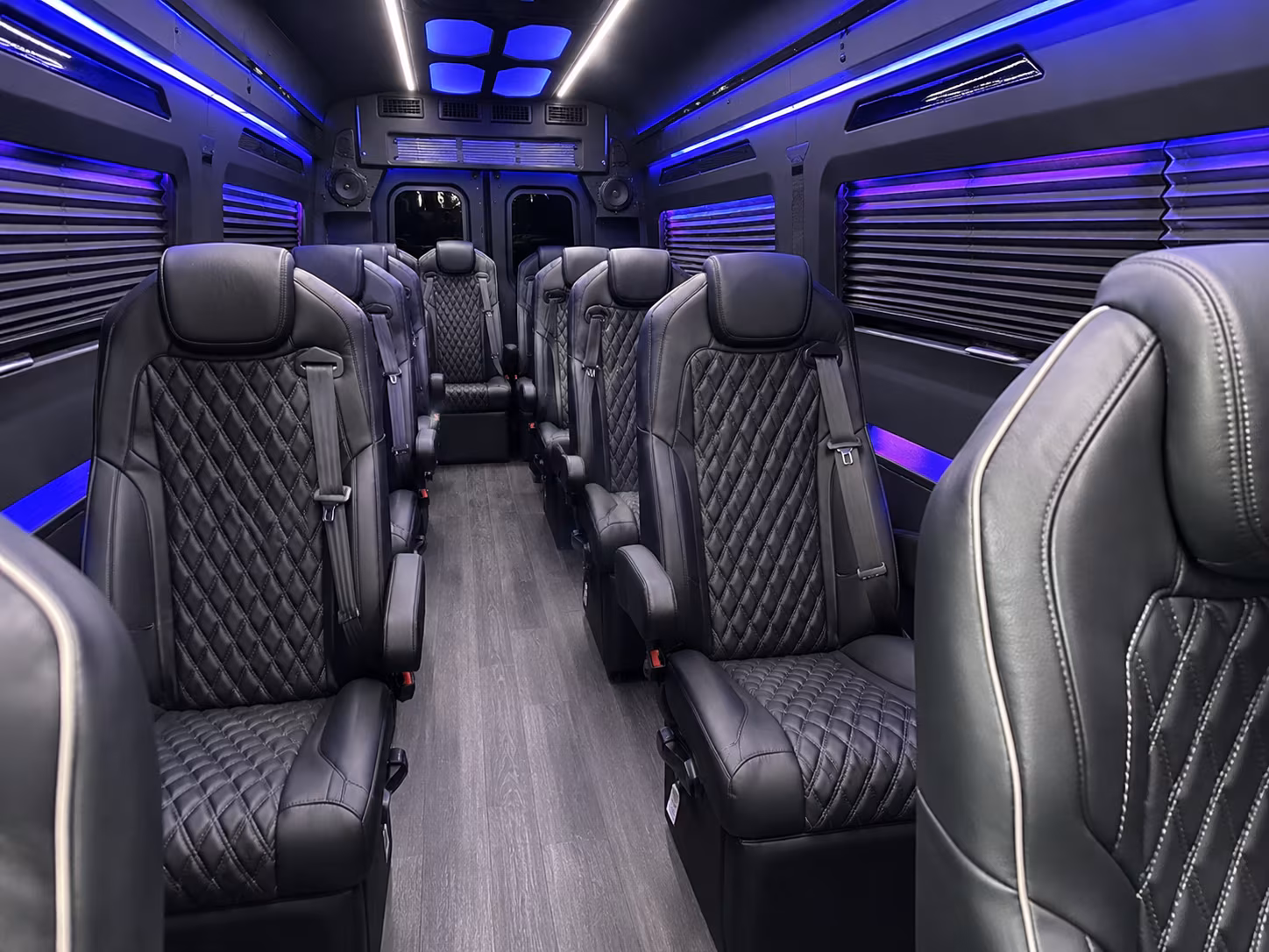cherry hill sprinter van with driver inside