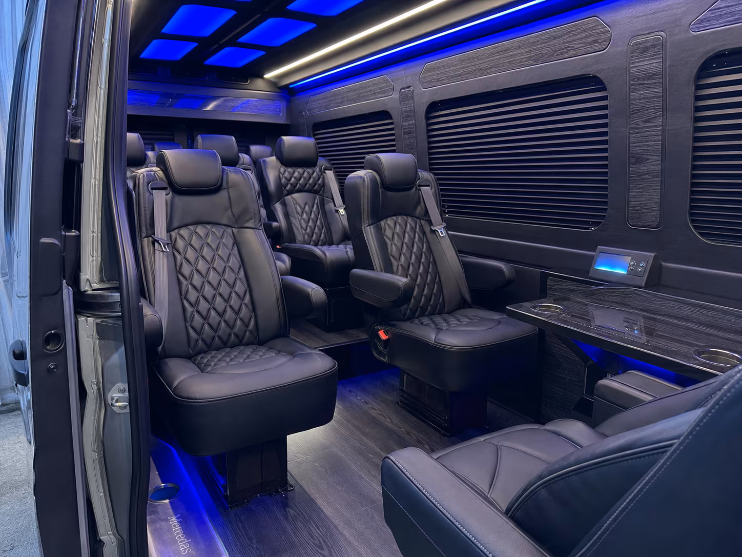sprinter van transportation for groups and events across cherry hill