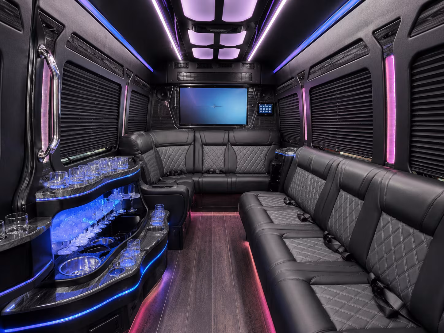 sprinter vans and minibuses for smaller cherry hill prom groups